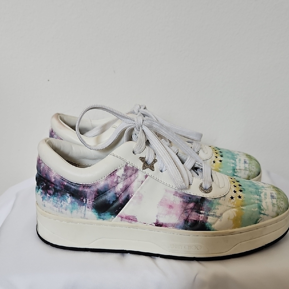 Jimmy Choo Tie Dye Hawaii  Women's Sneakers
